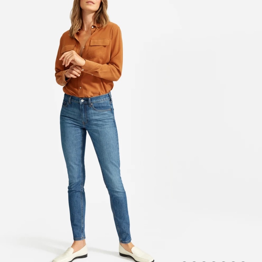 EVERLANE Mid Rise Skinny Denim Jeans - Women’s Size 27 - New